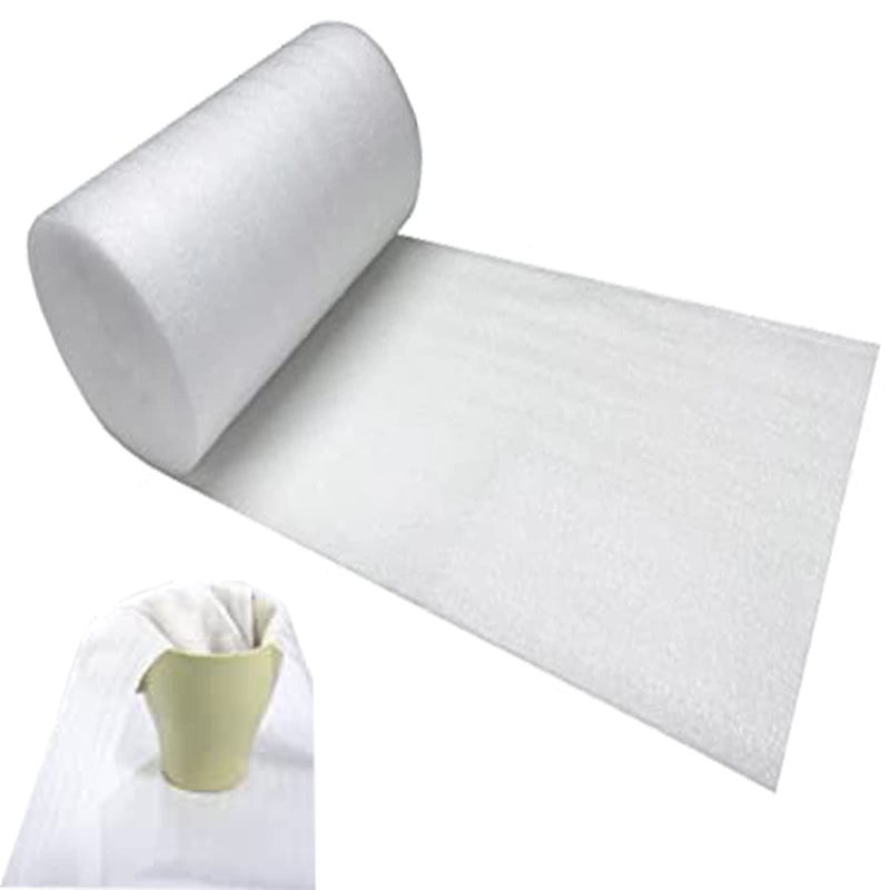 PONGHEI 12""x 70' Foam Wrap Rolls for Moving Packing Foam Roll Packing Materials Shipping Packing Moving Supplies  Thick Cushion packaging wraps for Protect Glasses Fragile Items Dishes - Image 1